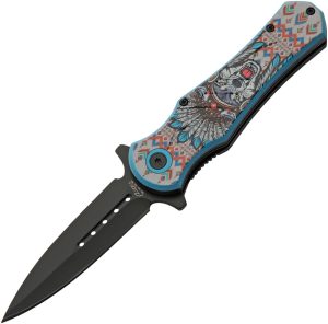 Rite Edge Headdress Linerlock A/O Wolf (3.5″)