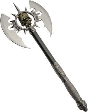 China Made Muerte Axe with Plaque