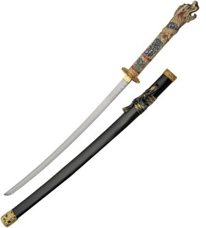 Rite Edge Temple Dragon Sword (28″)
