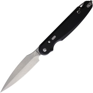 Daggerr Knives Nestor Button Lock Black (4.75″)