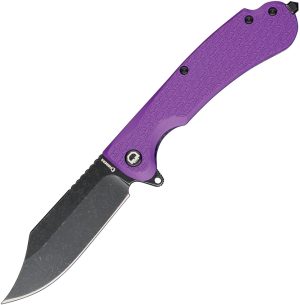 Daggerr Knives Powie Linerlock Purple BSW (3.25″)
