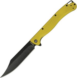 Daggerr Knives Toothpick Linerlock Yellow (4.88″)
