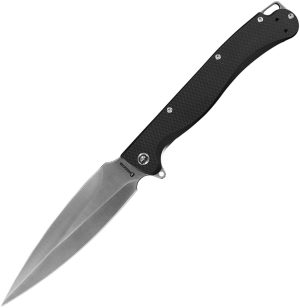 Daggerr Knives Vendetta Framelock Black (4.63″)