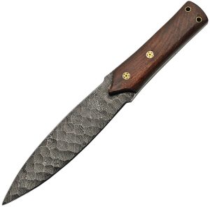 Damascus Flint Spear Hunter (6.75″)