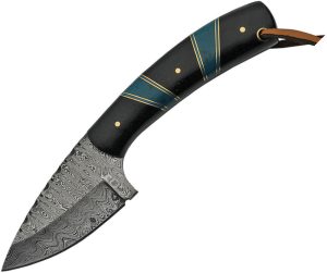Damascus Hunter Turquoise (3″)