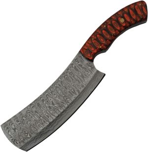 Damascus Cleaver (6.75″)