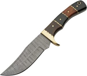 Damascus Hunter Horn/Walnut (5″)