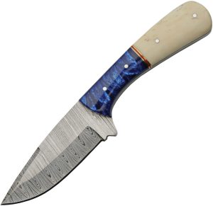 Damascus Skinner Camel Bone (4″)