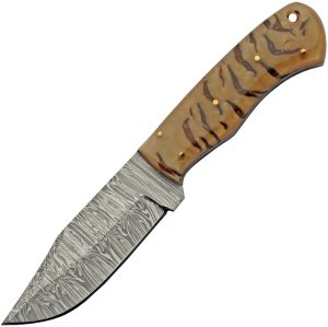 Damascus Diamond Dust Pine Hunter (4″)