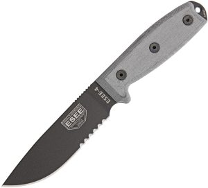 ESEE Model 4 Stainless Serrated (4.5″)