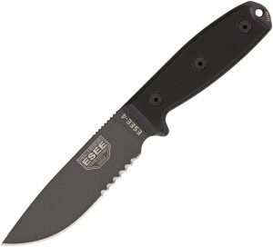 ESEE Model 4 Serrated Tactical (4.5″)