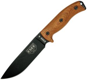 ESEE Model 6 Black Natural (5.25″)