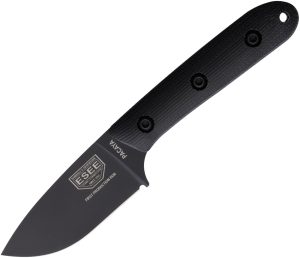 ESEE Pacaya Fixed Blade Black (3″)