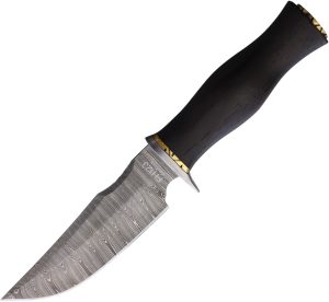 Fox-N-Hound Damascus Fixed Blade (5.5″)