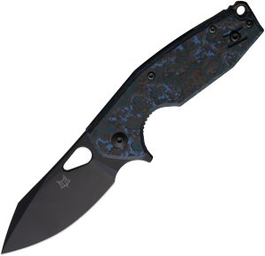 Fox Yaru Linerlock Blue Fat Carbon (3″)
