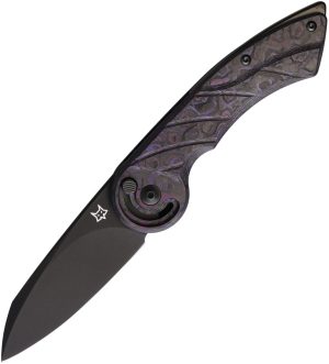 Fox Radius Lock Purple Fat Carbon (3″)