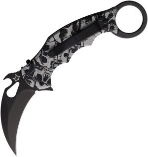 FOX Karambit Linerlock Skull (2.5″)