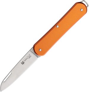 Fox Vulpis Folder Orange Handle (2.13″)
