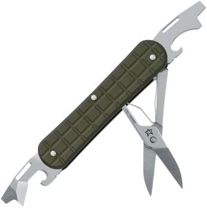 FOX Vulpis Folding Knife Green