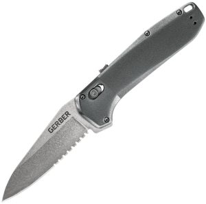 Gerber Highbrow Pivot Lock Gray A/O (3.38″)