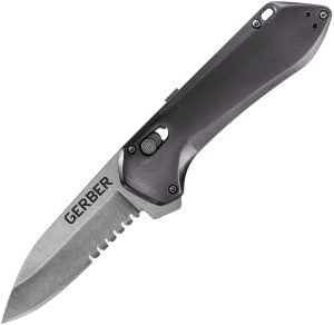 Gerber Highbrow Compact A/O Gray (2.88″)