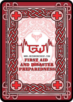 Grim Workshop Playing Cards First Aid
