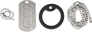 Grim Workshop Lock Pick Dog Tag Necklace