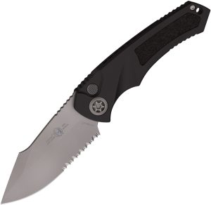 Heretic Knives Auto Pariah Button Lock BB Blk (3.75″)