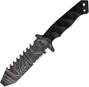 Halfbreed Blades Emergency Rescue Knife Topo (5.13″)