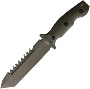 Halfbreed Blades Large Survival Knife OD (6.88″)