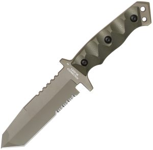 Halfbreed Blades Medium Infantry Knife Gen 2 OD (5.25″)