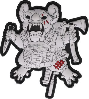 Halfbreed Blades Arctic Drop Bear Morale Patch
