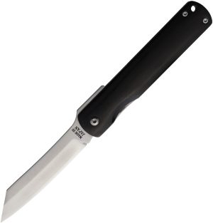 Higonokami Linerlock Black Pakkawood (3″)