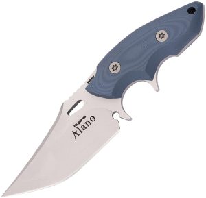 Hydra Knives Alano Fixed Blade Blue (4″)