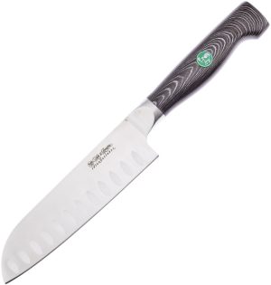 Hen & Rooster Int Santoku Black G10 (5.75″)