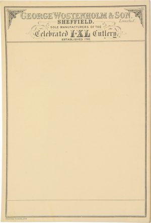 IXL Cutlery Display Card