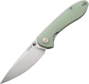 CJRB Feldspar Linerlock Jade (3.5″)