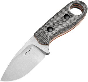 Kizer Cutlery Beaver Fixed Blade Micarta (2.75″)