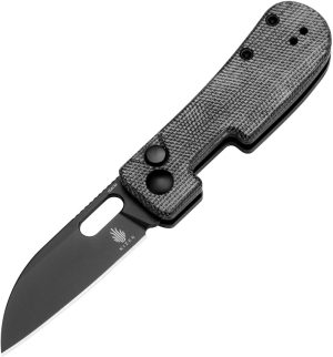 Kizer Cutlery Banish Button Lock Black (2.25″)