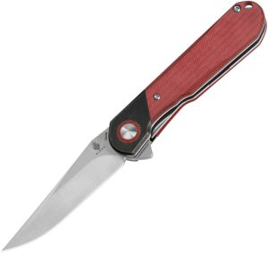 Kizer Cutlery Comet Linerlock Red Denim (2.88″)