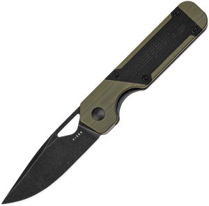 Kizer Cutlery Mini Militaw Framelock Green (2.75″)
