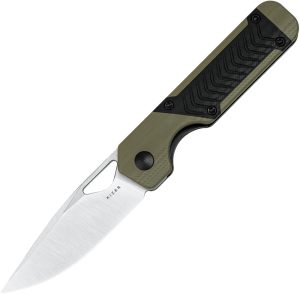 Kizer Cutlery Mini Militaw Framelock Green (2.75″)