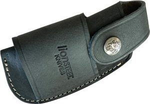 LionSTEEL Leather Sheath Blue