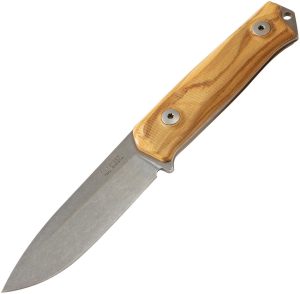 LionSTEEL B41 Bushcraft Olive Wood (4.13″)