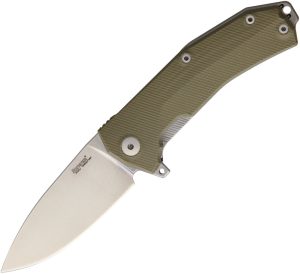 LionSTEEL KUR Linerlock Green (3.375″)