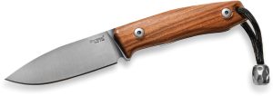 LionSTEEL M1 Fixed Blade Santos Wood (3″)
