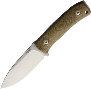 LionSTEEL M4 Fixed Blade Green Canvas (3.75″)