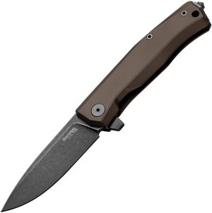 LionSTEEL Myto Framelock Aluminum Brown (3.25″)