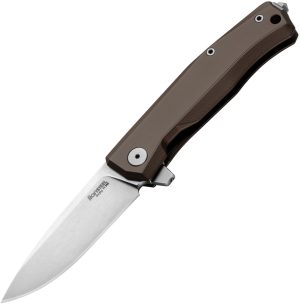 LionSTEEL Myto Framelock Aluminum Brown (3.25″)