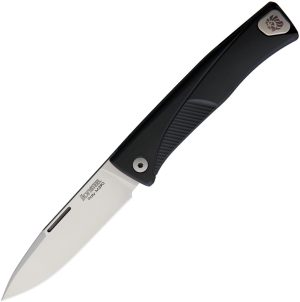 LionSTEEL Thrill Slip Joint Black Al (3″)